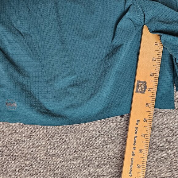 Janji AFO Vent Multi Short Mens Large Teal Blue 5" Trail Running Lined Shorts - Picture 11 of 11